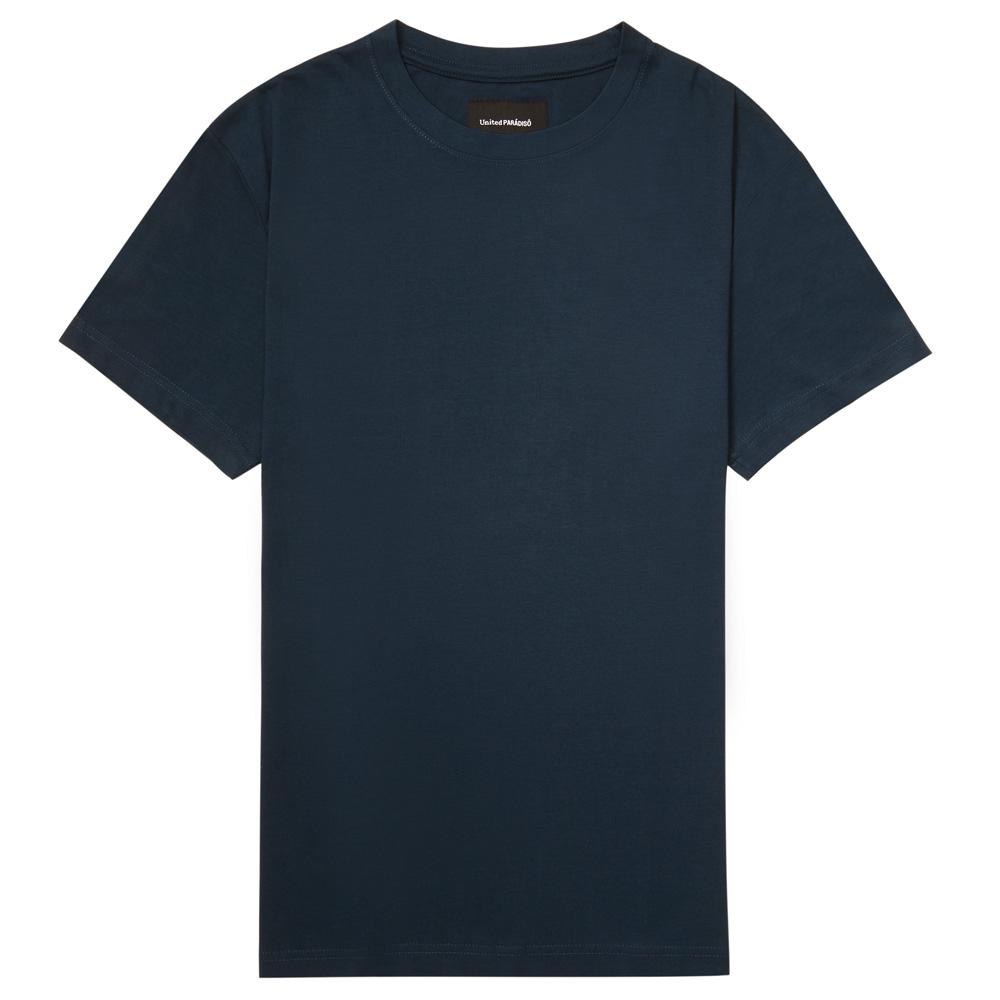 Load image into Gallery viewer, Paradiso Navy Crested Short-Sleeved Supima T-Shirt Front