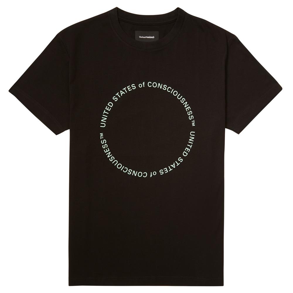 Load image into Gallery viewer, BLACK &#39;UNITED STATES OF CONSCIOUSNESS&#39; SUPIMA® T-SHIRT